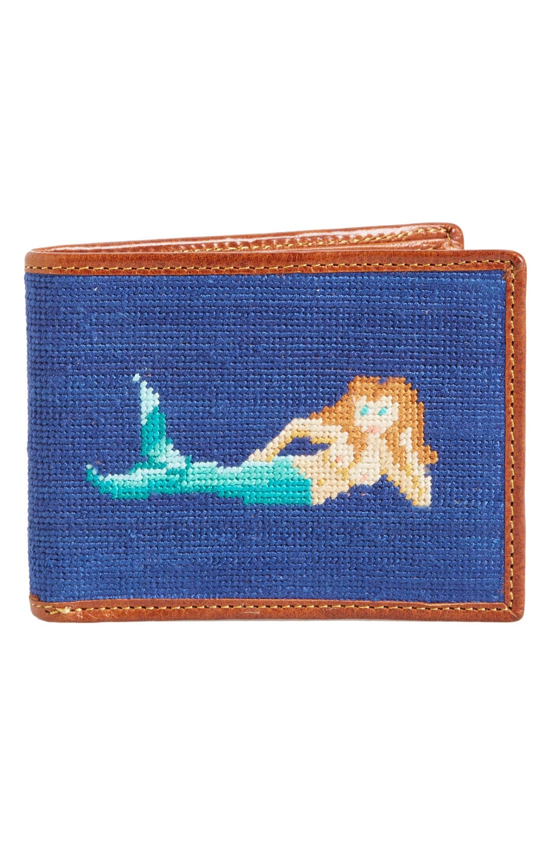 Smathers & Branson 'Mermaid' Needlepoint Wallet Nordstrom
