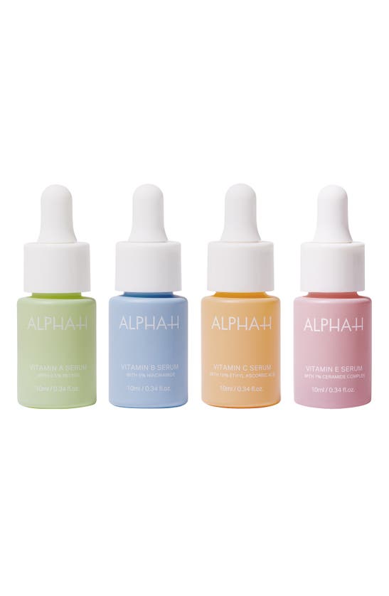 Shop Alpha-h Vitamin Serum 4-piece Discovery Set $120 Value