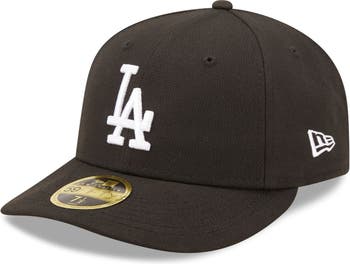 Official New Era LA Dodgers Essential Black 59FIFTY Fitted Cap