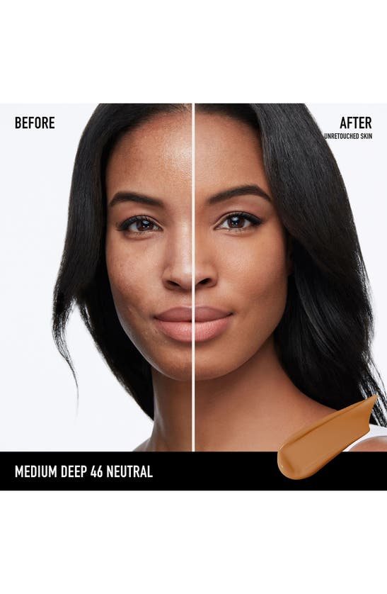 Shop Bareminerals Barepro 24hr Wear Skin-perfecting Matte Liquid Foundation Mineral Spf 20 Pa++ In Medium Deep 46 Neutral