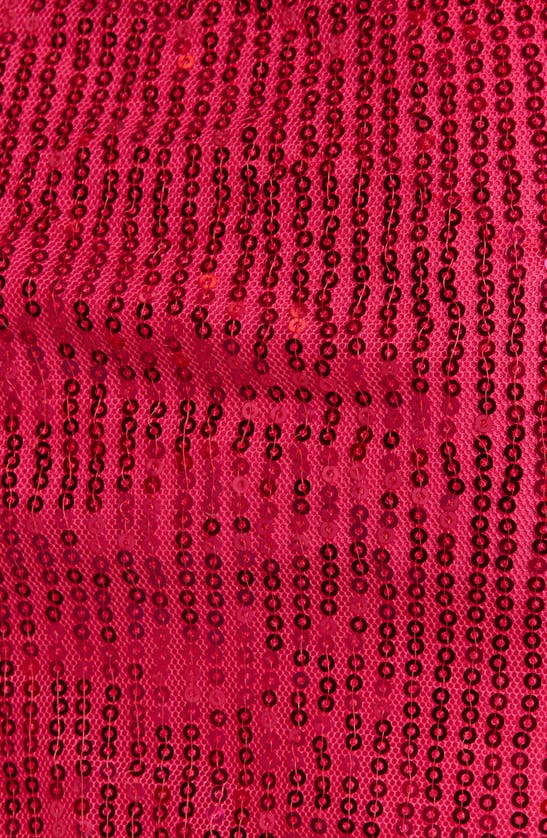 Amy Lynn Sequin Bandeau Top In Pink