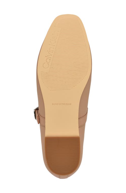 Calvin Klein Women's Women's Greto Flat In Light Natural