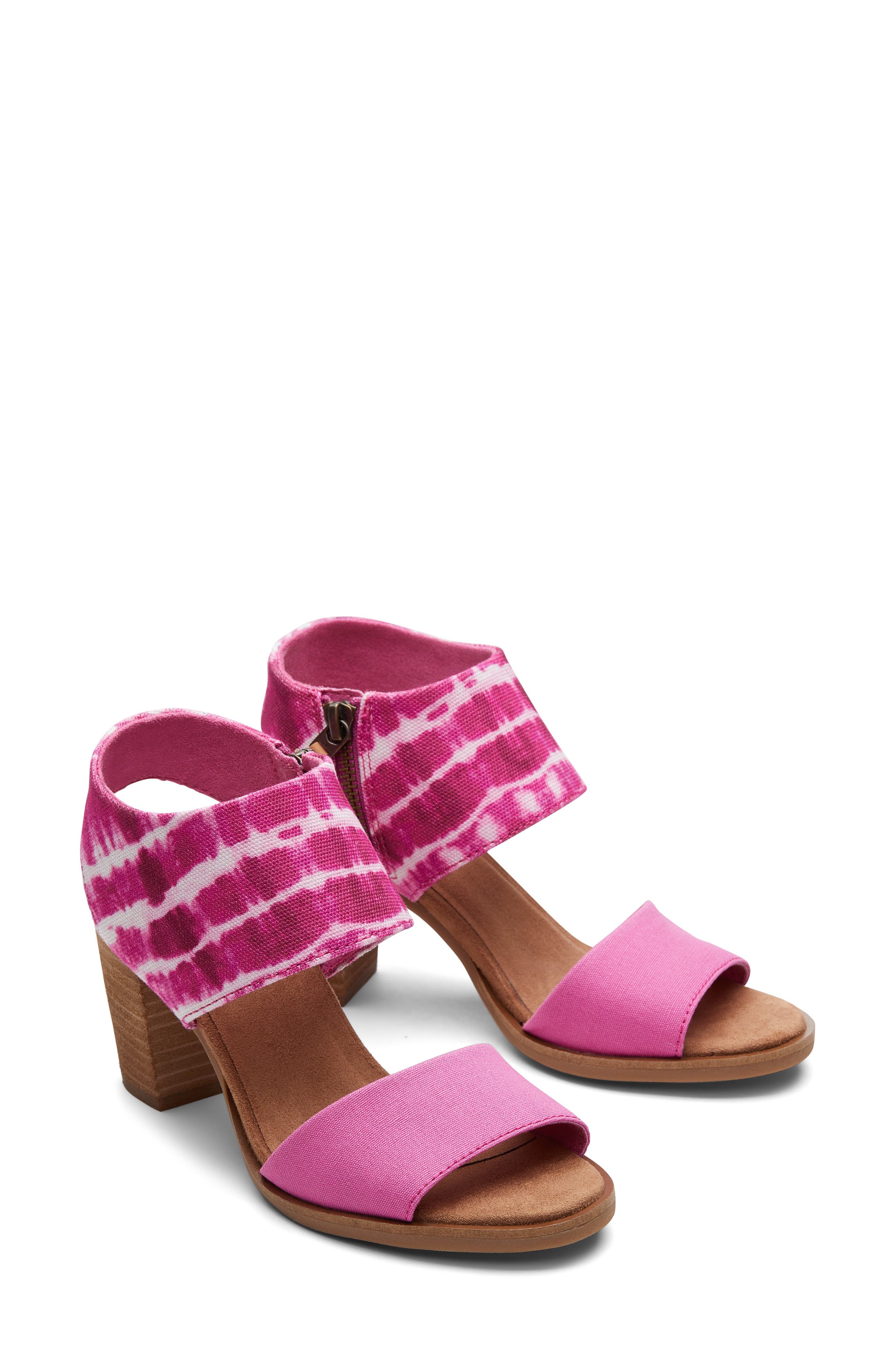 toms block heel sandal