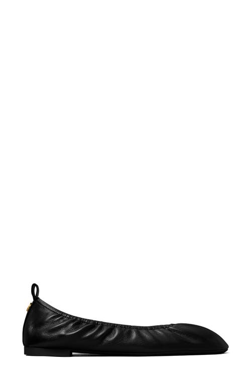 Tory Burch Eddie Ballet 2.0 In Perfect Black