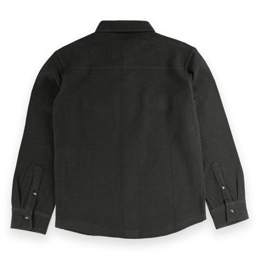 Sovereign Code Favor Button Down Knit Shirt In Gunmetal