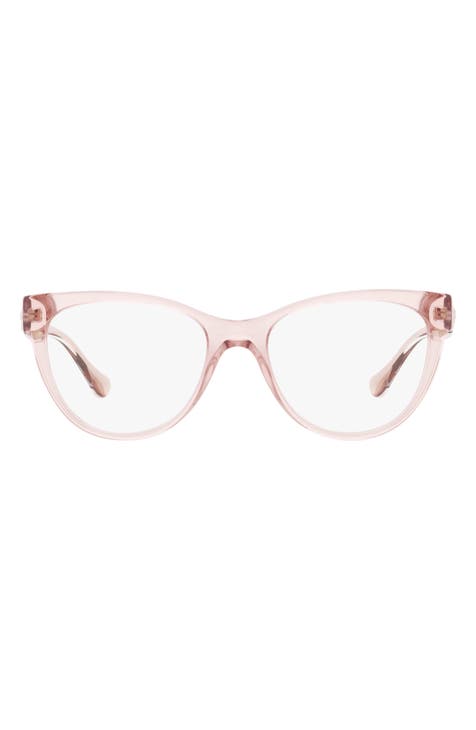 Pink shop versace eyeglasses