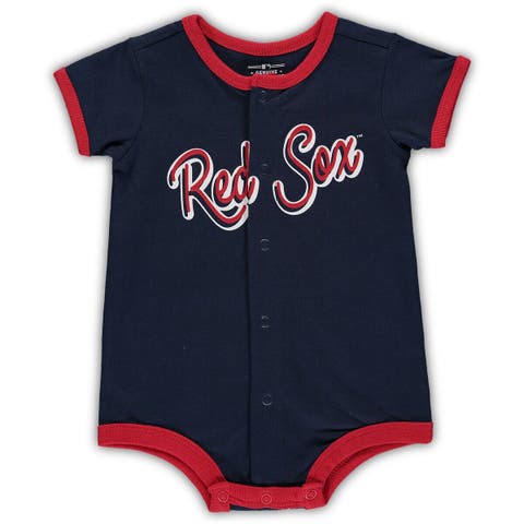 Chicago Cubs Newborn Power Hitter Short Sleeve Bodysuit - White