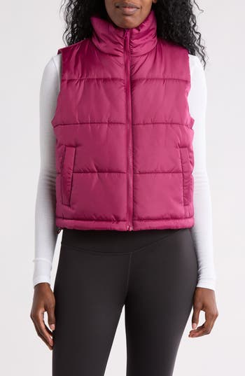 Z BY ZELLA Z BY ZELLA CROP PUFFER VEST