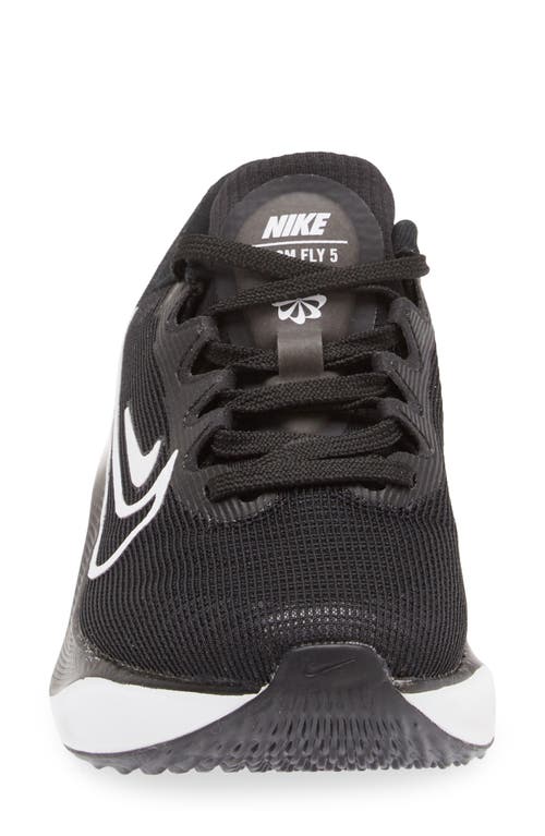 Shop Nike Zoom Fly 5 Running Shoe In Black/white