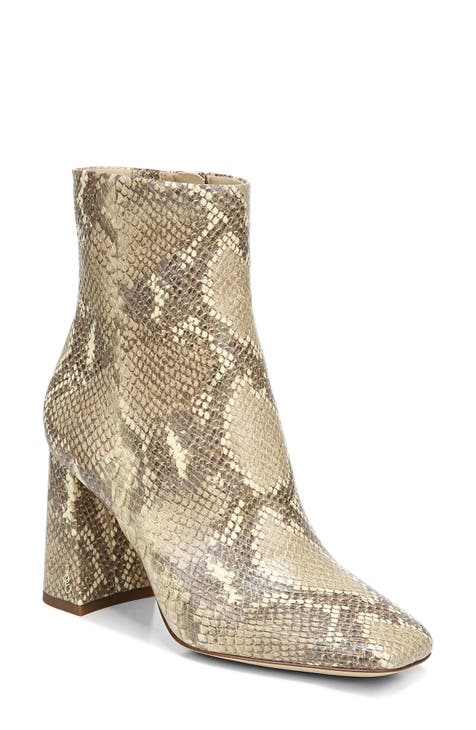 snake print boots canada
