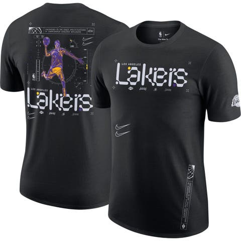 Los Angeles Lakers Nike City Edition Courtside Jacket - Ink/Black - Mens