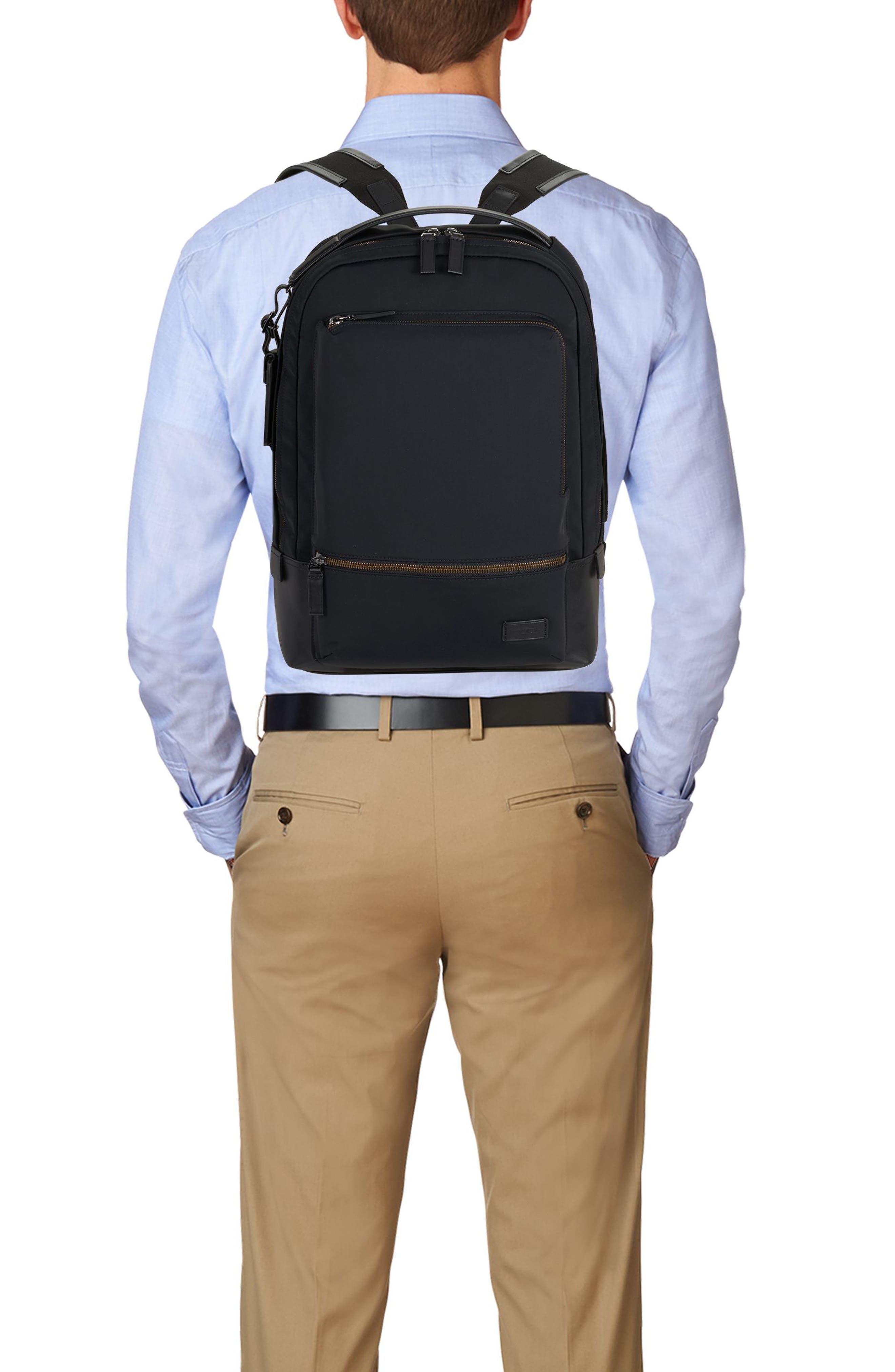 tumi harrison bates backpack leather