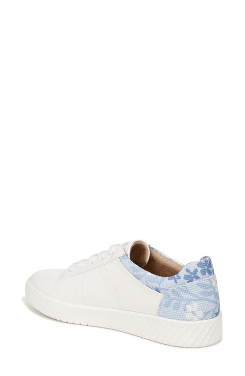Shop Soul Naturalizer Neela Oxford Sneaker In White/bluebell Faux Leather