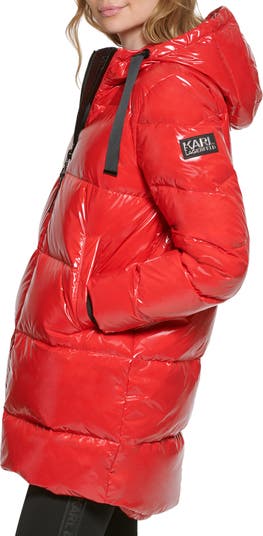Cocoon Water Resistant Down & Polyester Fill Puffer Jacket