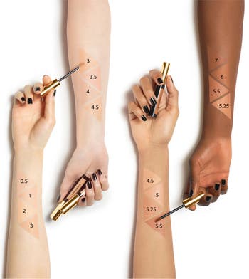 Yves saint laurent hotsell all hours concealer swatches