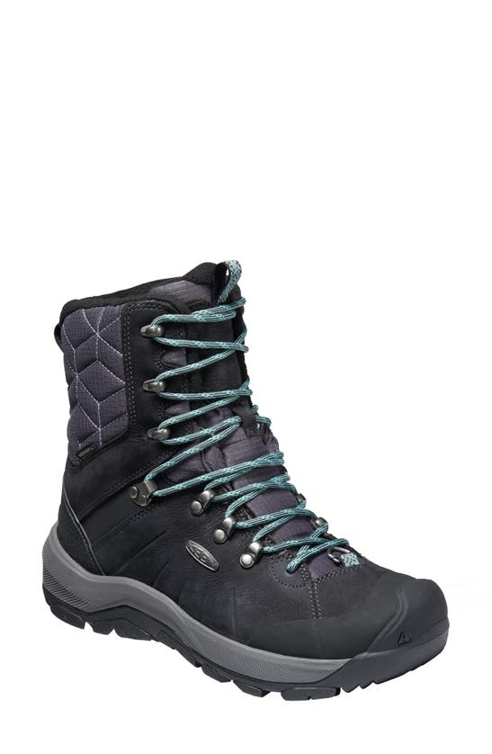 Keen Revel Iv High Polar Waterproof Hiking Boot In Black/ North