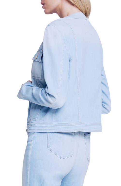 L'agence Yari Denim Jacket In Windsor