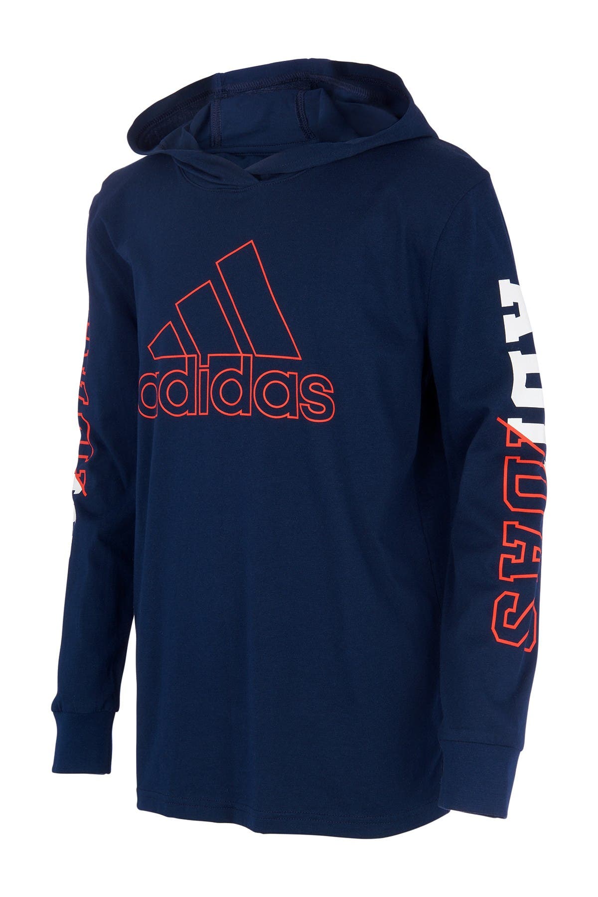 adidas graphic long sleeve hoodie