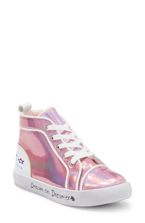 Kids' Dream On Dreamer Metallic High Top Sneaker (Toddler, Little Kid & Big Kid)