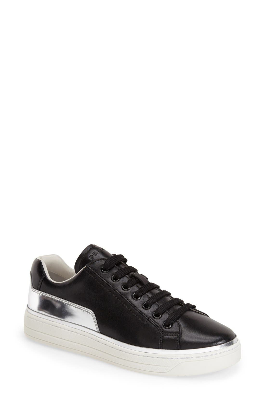 Prada LaceUp Sneaker (Women) Nordstrom