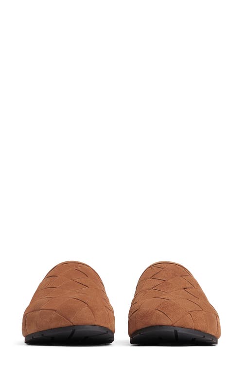 Shop Bottega Veneta Reggie Intrecciato Mule In Caramel