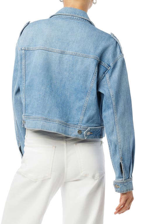 Joe's The Boxy Crop Denim Utility Jacket In Fantastic