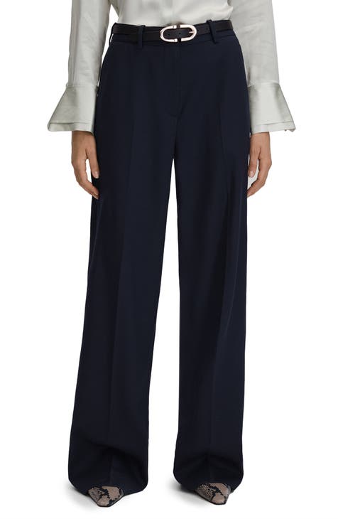 Reiss Leah Wide Leg Tailored Pintuck pants 240$ size US 6 UK 10 in