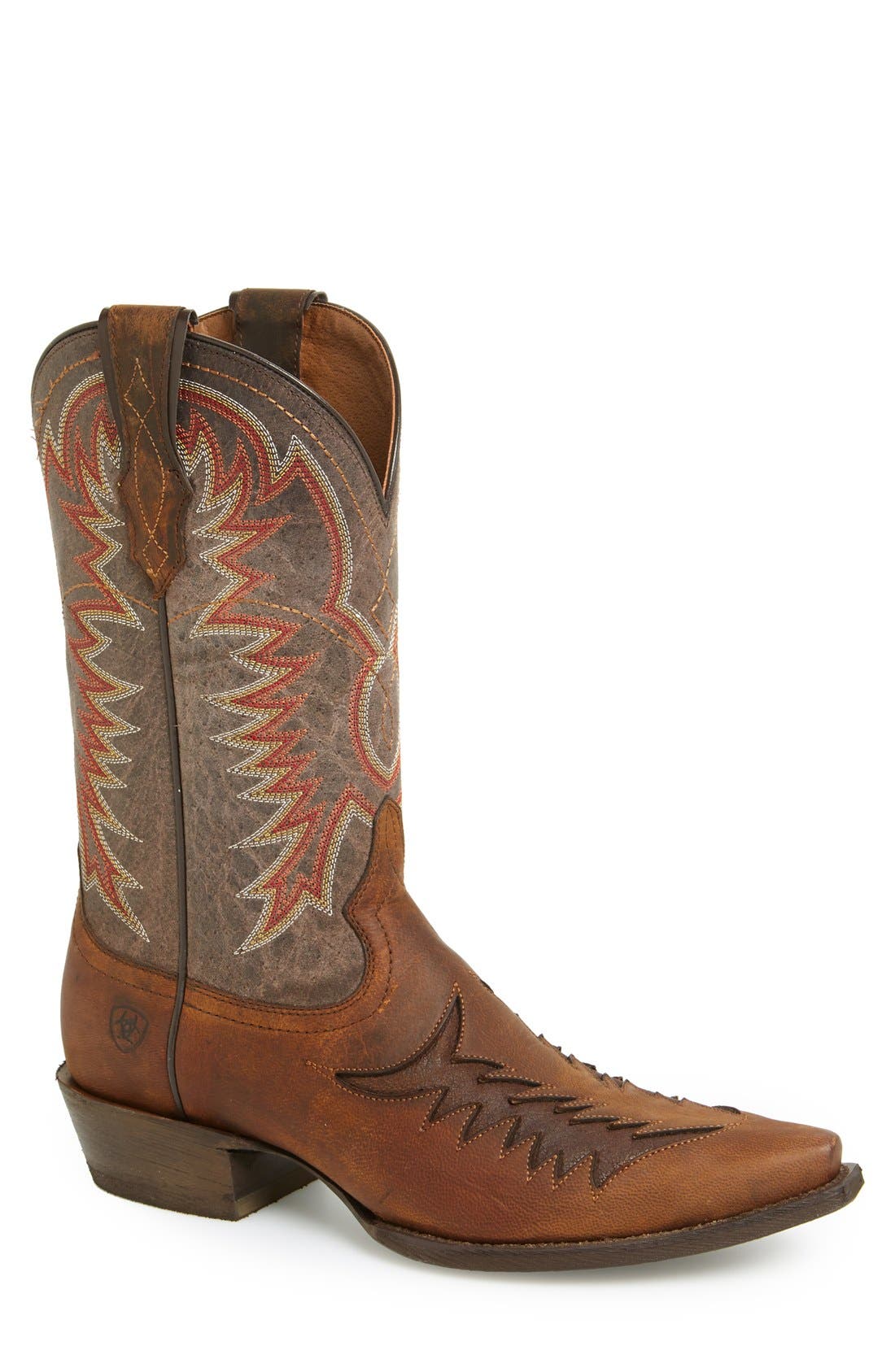 Ariat 'Consequence 4LR' Leather Snip Toe Cowboy Boot (Men) Nordstrom