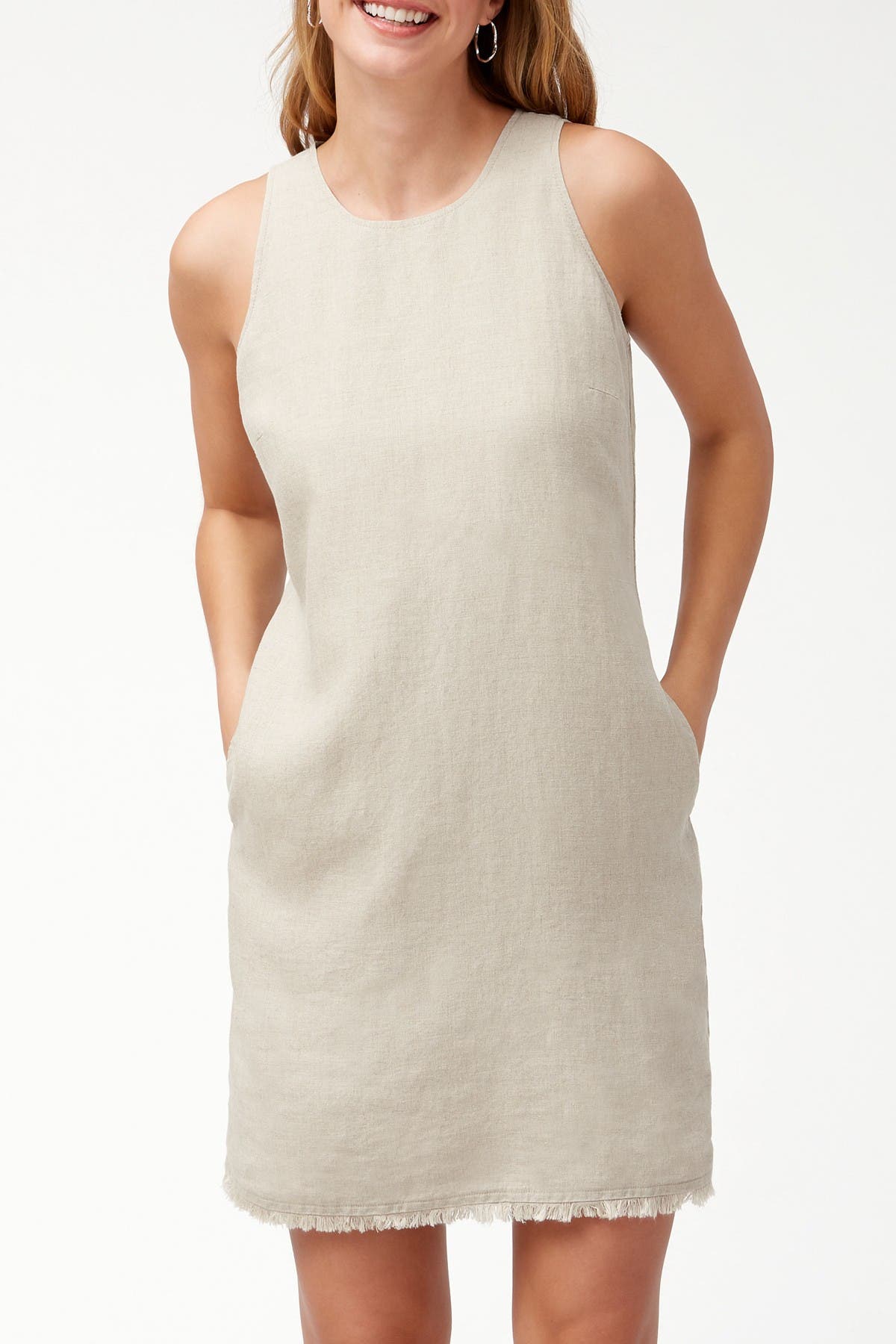 tommy bahama white linen dress