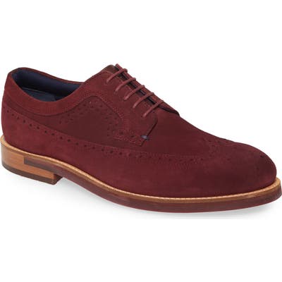 Ted Baker London Deelans Wingtip- Red