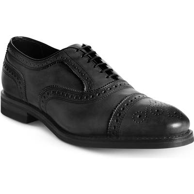 Allen Edmonds Strand Weatherproof Medallion Toe Oxford - Black
