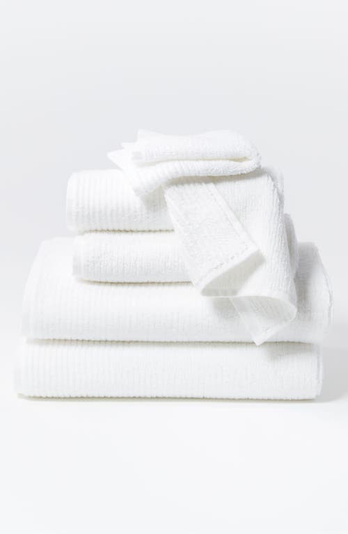 Coyuchi Temescal Organic Cotton Bath Towel in Alpine White at Nordstrom