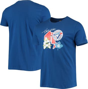 Men's Toronto Blue Jays Fanatics Branded Red Big & Tall Logo T-Shirt