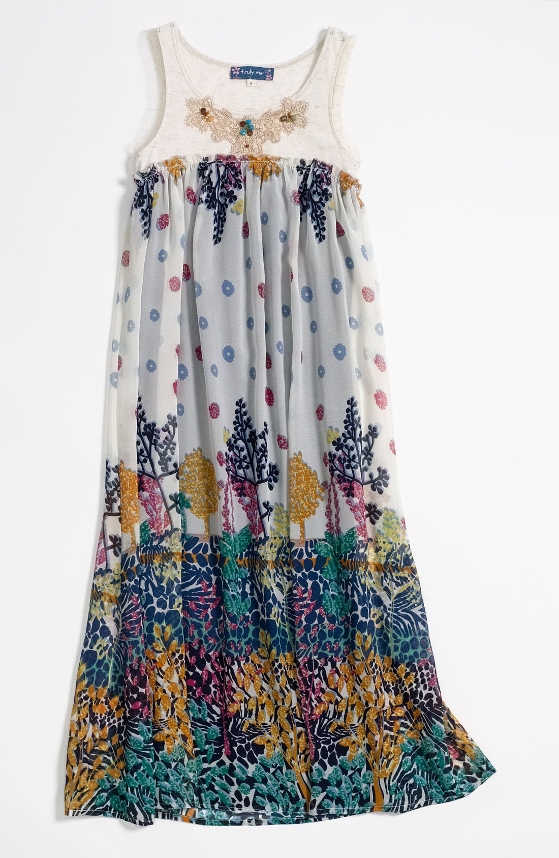 Truly Me Maxi Dress (Little Girls & Big Girls) Nordstrom