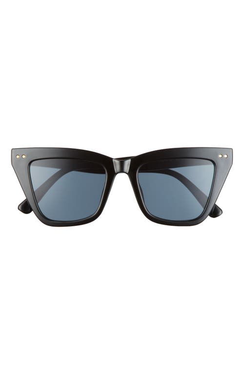 BP. 50mm Cat Eye Sunglasses in Black at Nordstrom