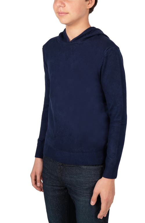 X-ray Xray Kids' Basic Hoodie In Navy