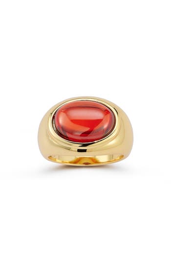 Chloe & Madison Chloe And Madison Cz Stone Ring In Gold