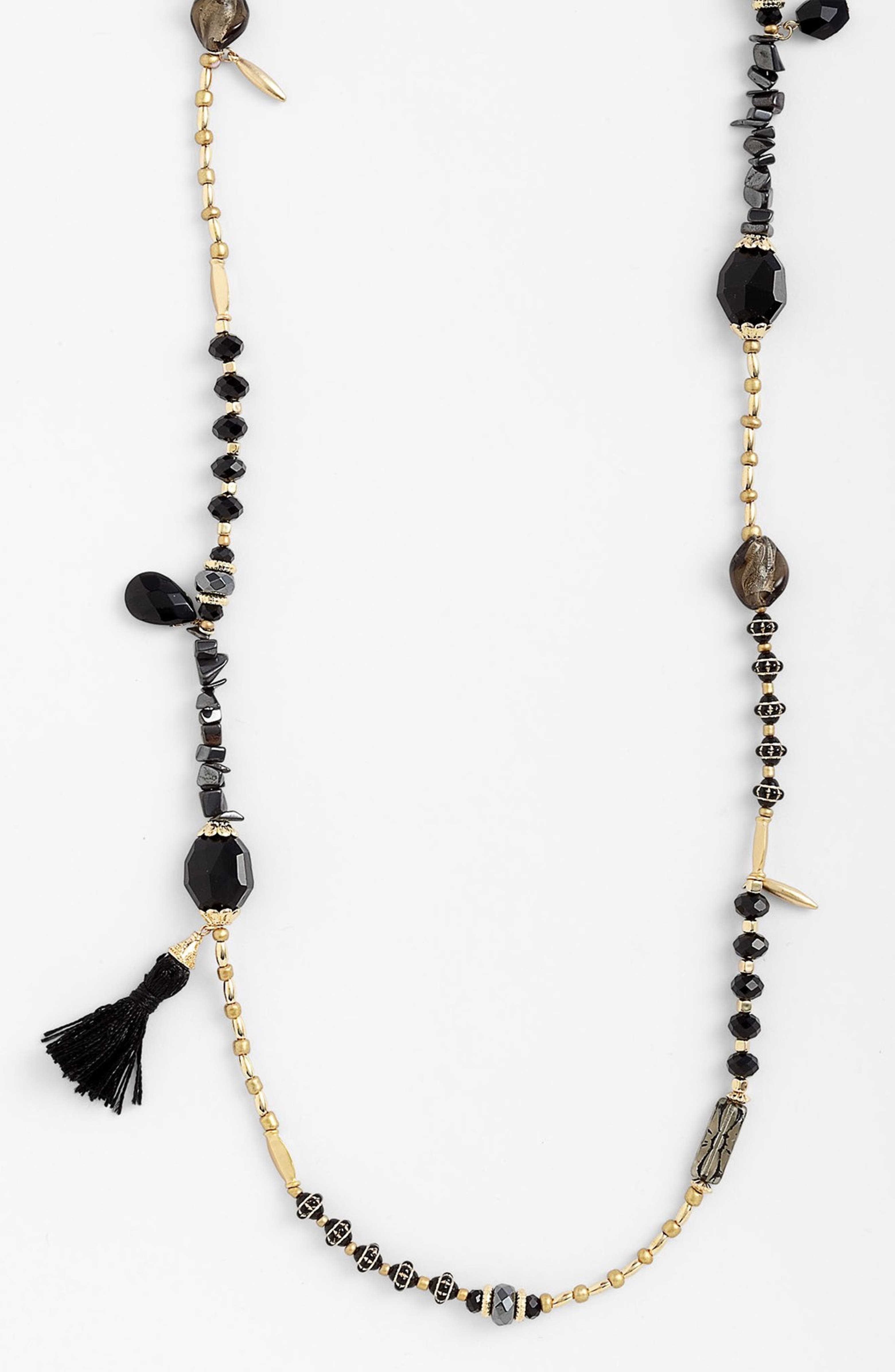 Sara Bella Extra Long Beaded Necklace | Nordstrom