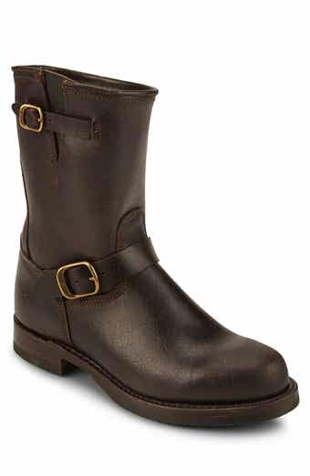 Frye men's stone engineer top boot