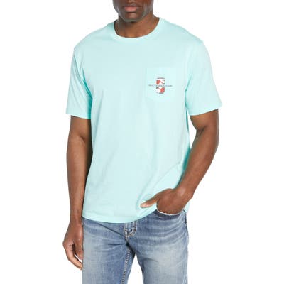 Southern Tide American Brewed Pocket T-Shirt, Green