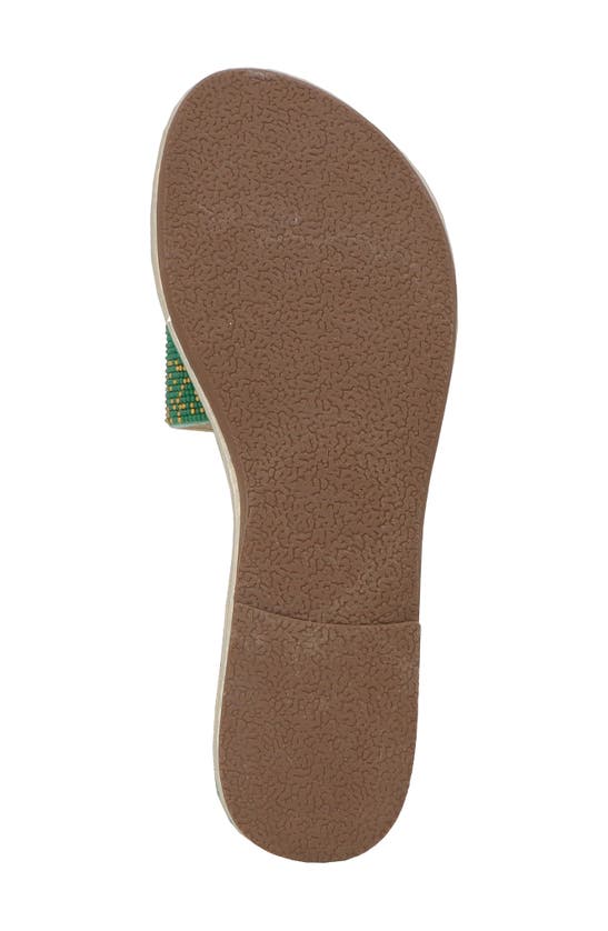 Wlk By S. Miller Natalie Slide Sandal In Green