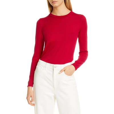 Partow Greta Wool Sweater, Pink