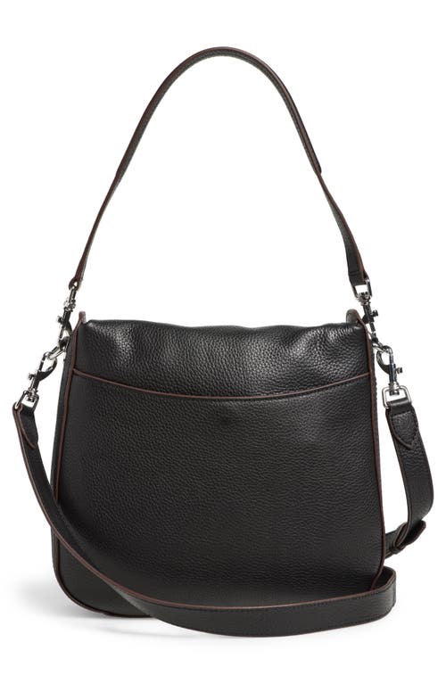 Aimee Kestenberg Vera Leather Convertible Shoulder Bag In Black