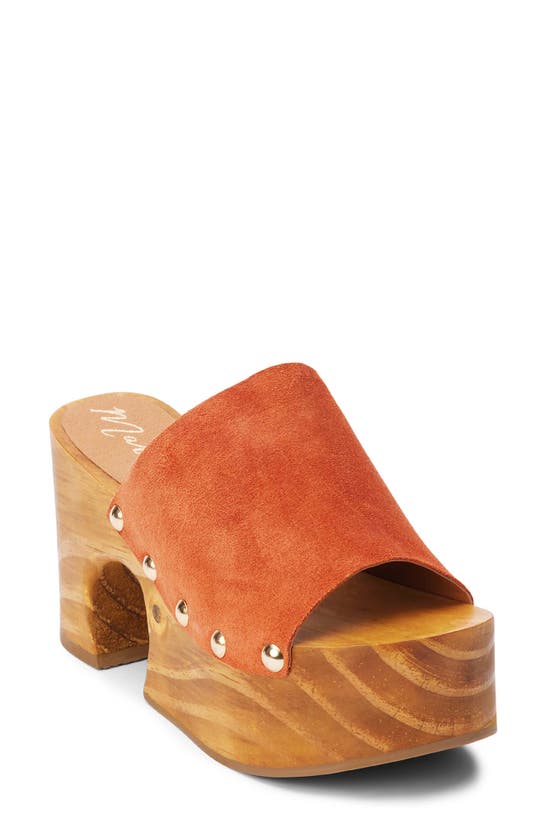 Shop Matisse Knox Platform Sandal In Rust