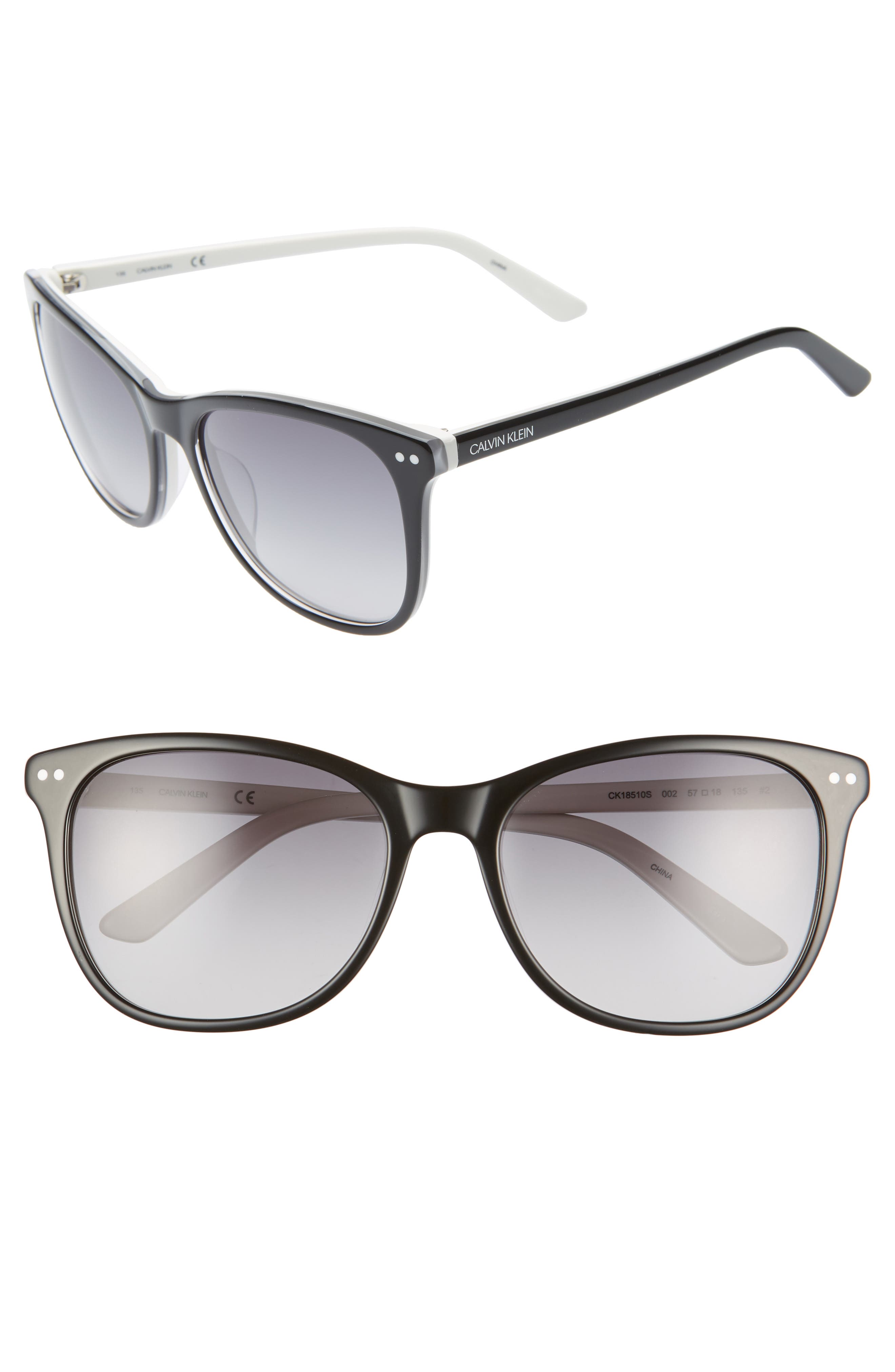 calvin klein square sunglasses