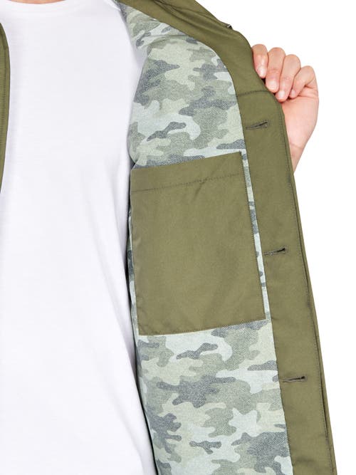 Brooklyn Brigade Solid Field Jacket In Olive