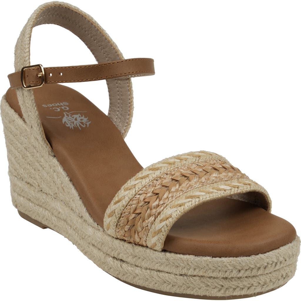 Good Choice New York Solene Espadrille Wedge Sandal In Natural