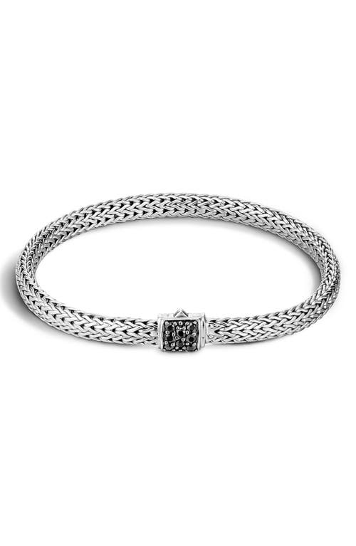 John Hardy Classic Chain Bracelet in Black at Nordstrom