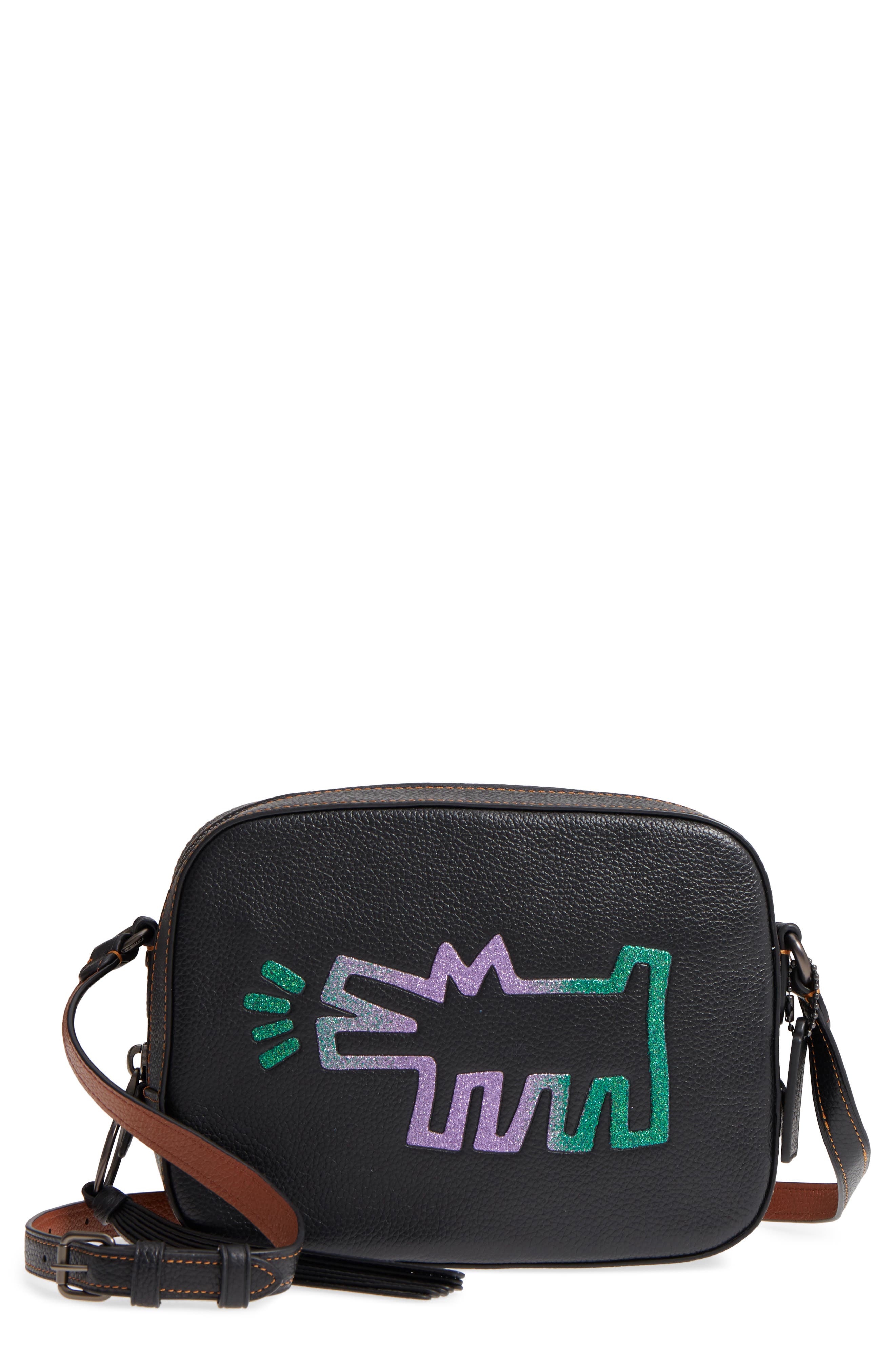 coach x keith haring camera bag