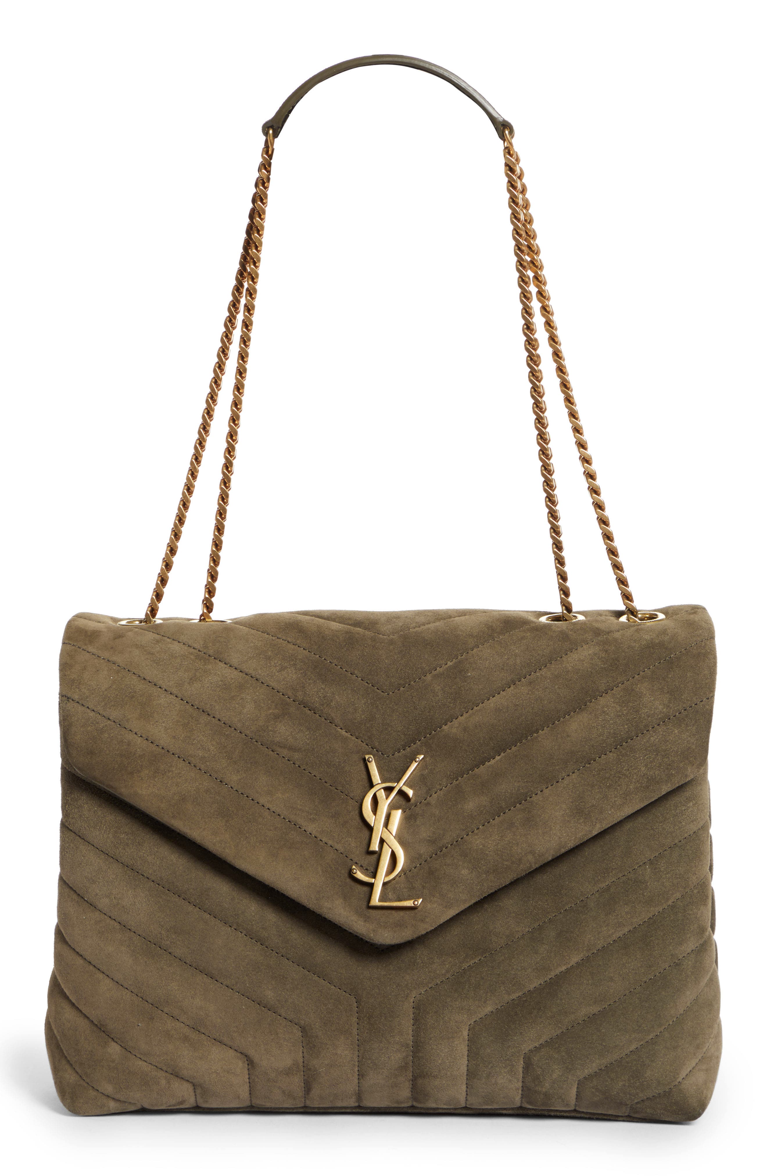 lime green ysl bag